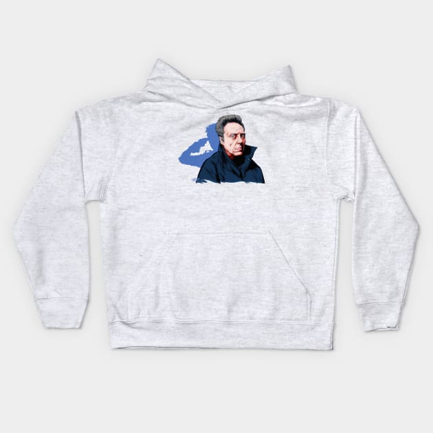 Christopher Walken - An illustration by Paul Cemmick Kids Hoodie by PLAYDIGITAL2020